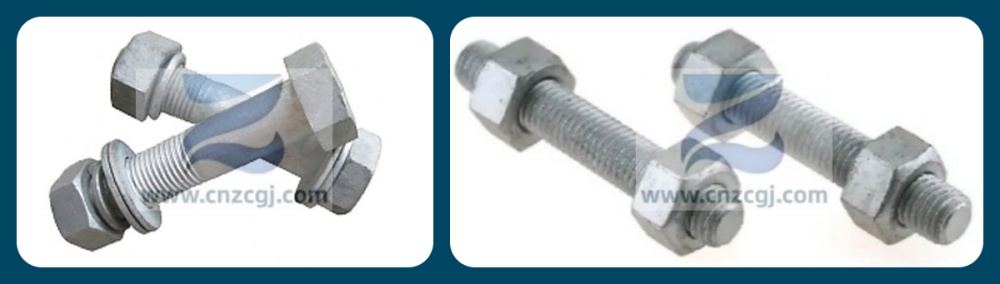 热镀锌螺栓-六角螺栓和双头全螺纹螺栓
