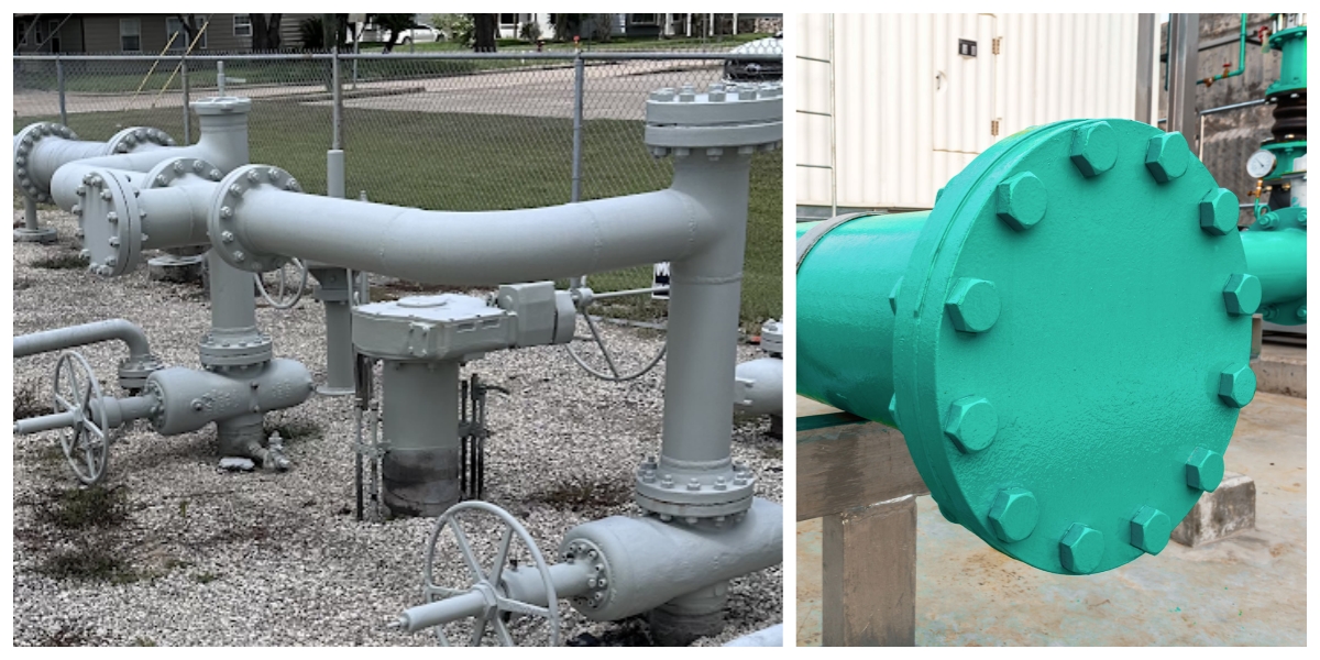 blind flange installation