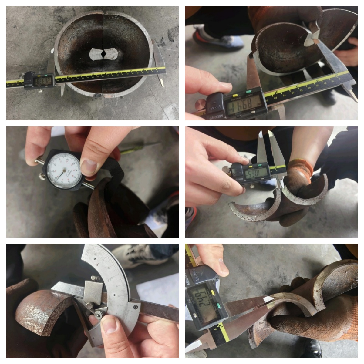 asme b16.9 elbow inspection