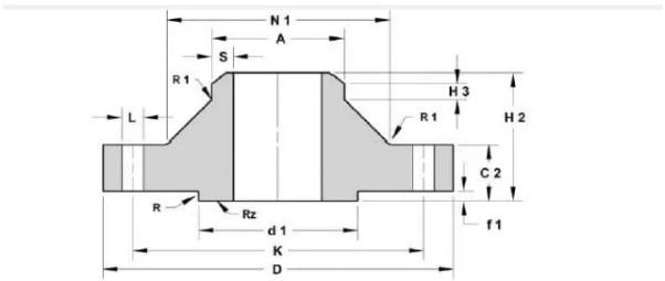 en1092-1 flange dimension