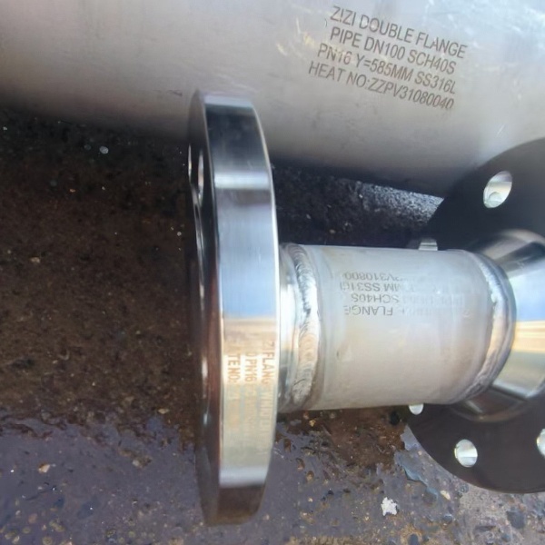 Double Flange Pipe